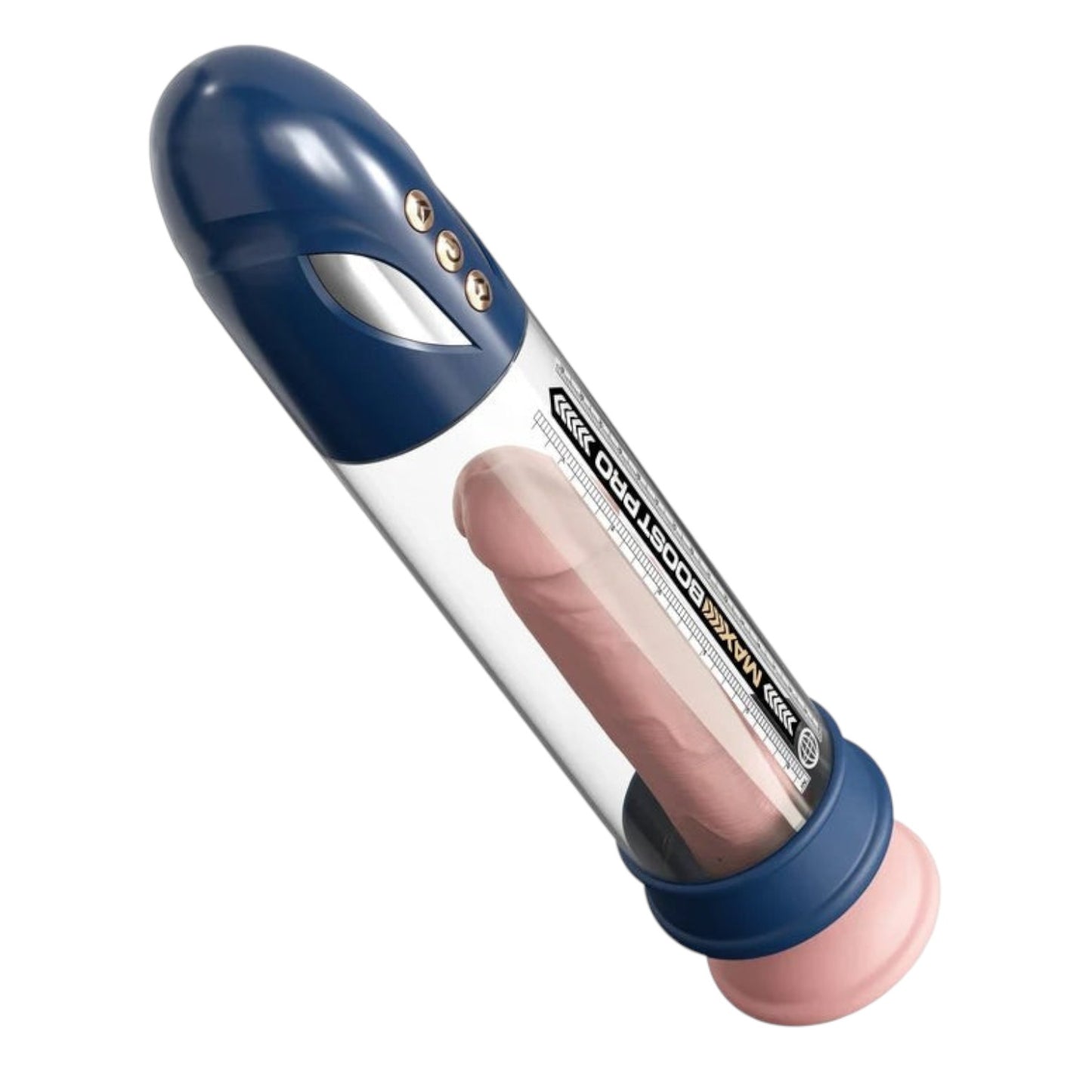 Pipedream Pump Worx - Max Boost Pro Flow Waterproof Auto Pump Blue & Clear