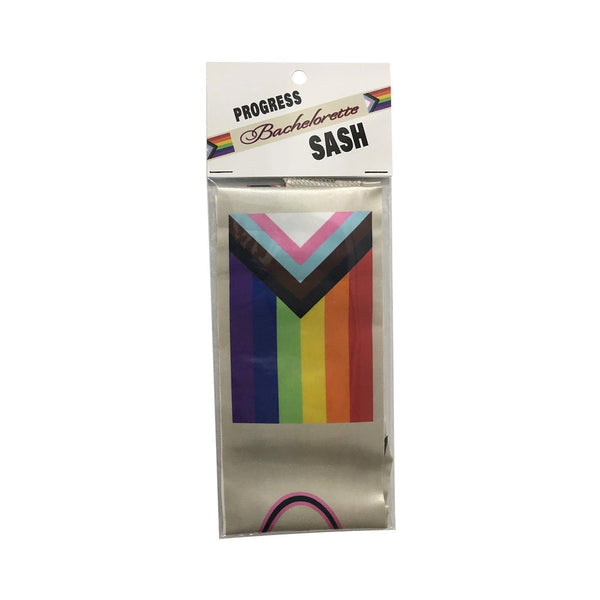 Kheper Games Progress Bachelorette Sash - Pride Rainbow