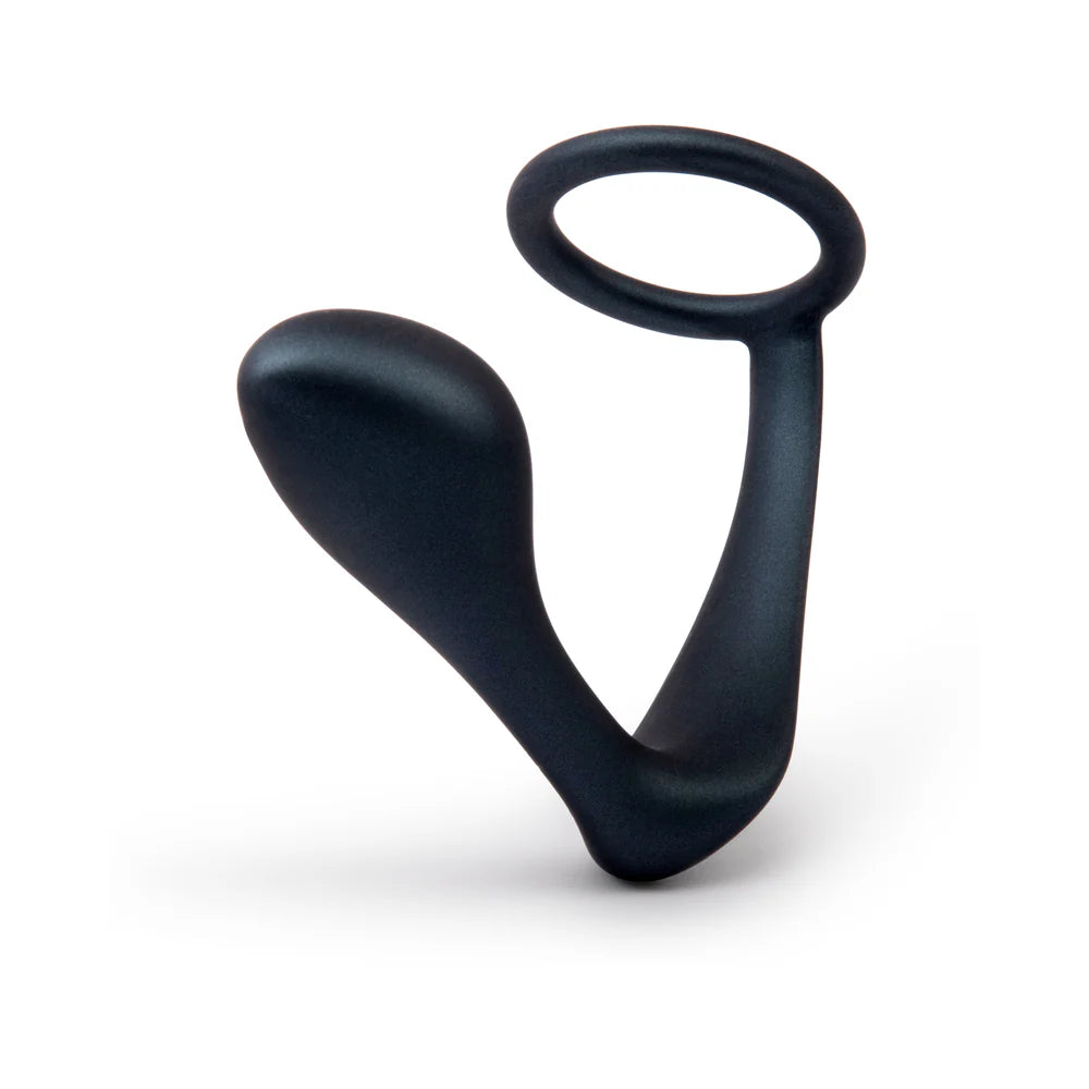 b-Vibe Ringer - 2-in-1 Cock Ring & Prostate Plug for Dual Stimulation
