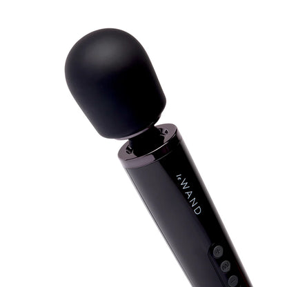 Le Wand Plug-In Vibrating Massager - Black