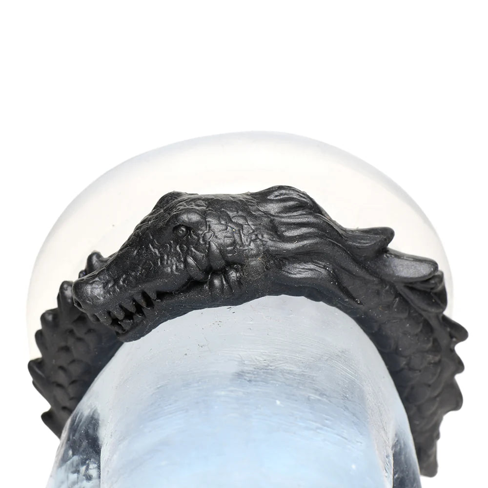 Creature Cocks Black Caiman - Fantasy Silicone Cock Ring