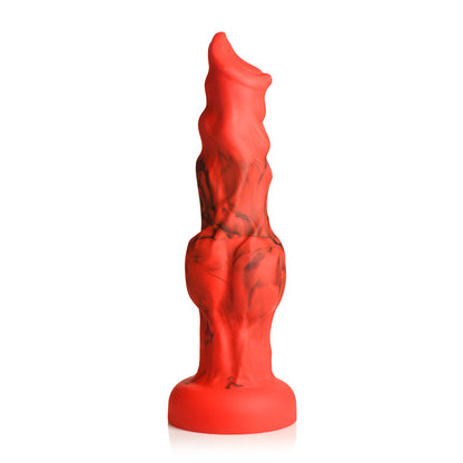 Creature Cocks Fire Hound - Knotted Fantasy Silicone Dildo L