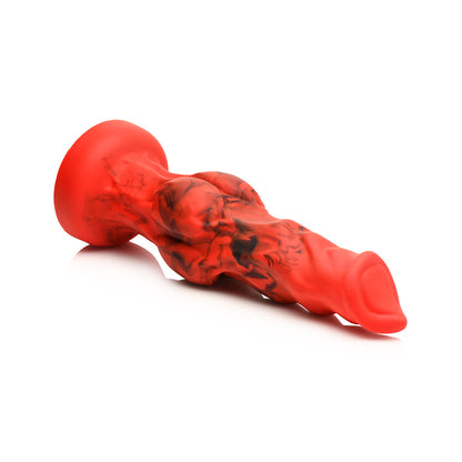 Creature Cocks Fire Hound - Knotted Fantasy Silicone Dildo L
