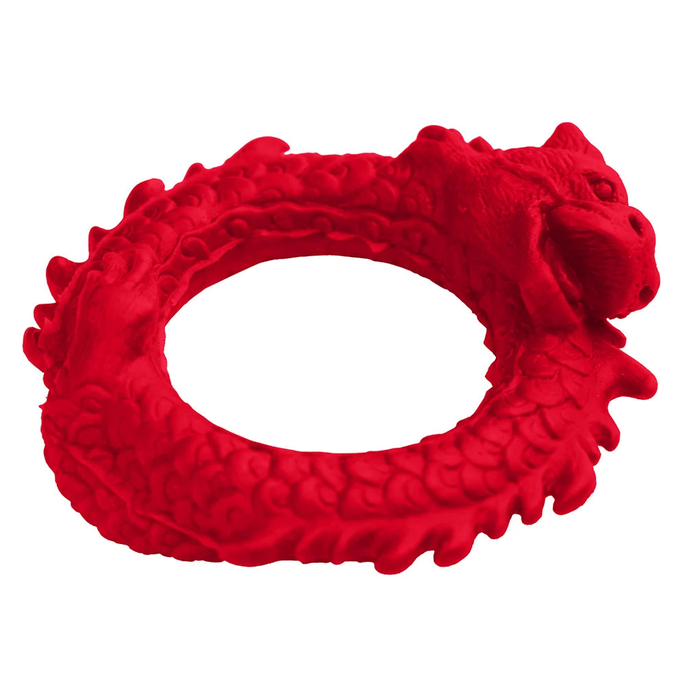 Creature Cocks Rise of the Dragon - Red Dragon Fantasy Silicone Cock Ring