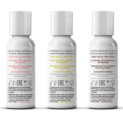 Simply Tropical Trio Travel Kit 1oz (Pack of 3) PlayLoveToys