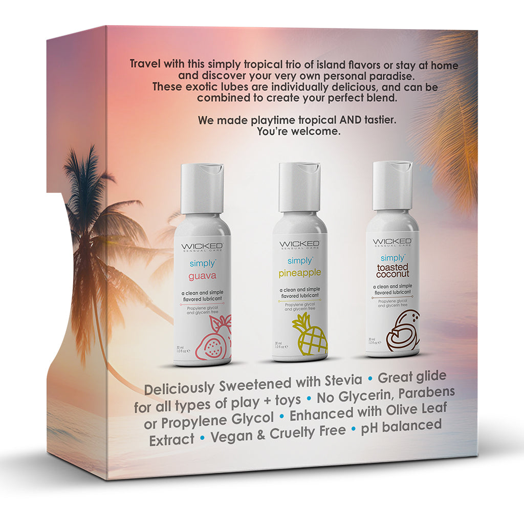 Simply Tropical Trio Travel Kit 1oz (Pack of 3) PlayLoveToys