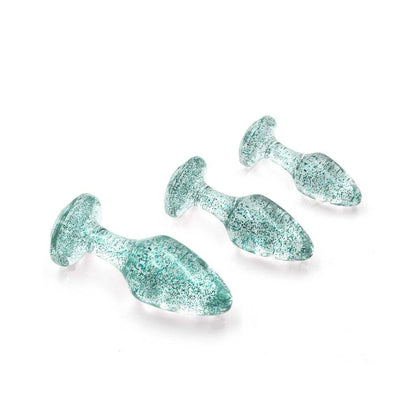Adam & Eve Glitter Gem - Anal Plug Training Set