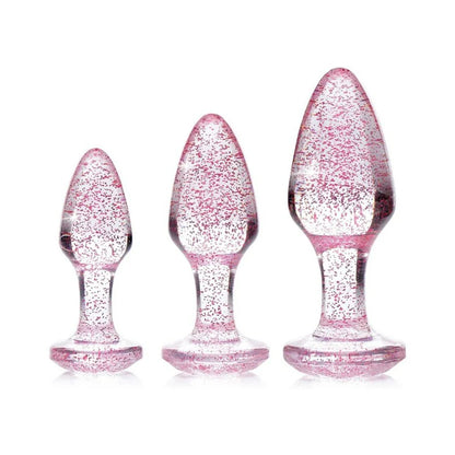 Adam & Eve Glitter Gem - Anal Plug Training Set