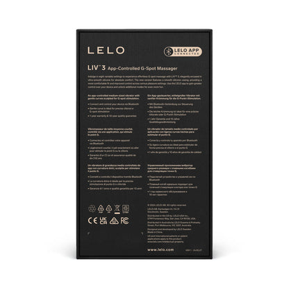 LELO LIV™ 3 - App-Controlled G-Spot Vibrator