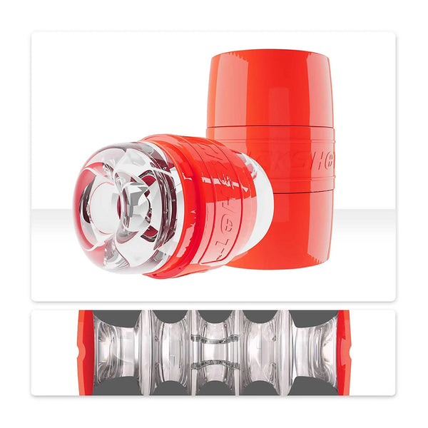 Adam's Quickshot by Fleshlight - Compact Open-Ended Stroker