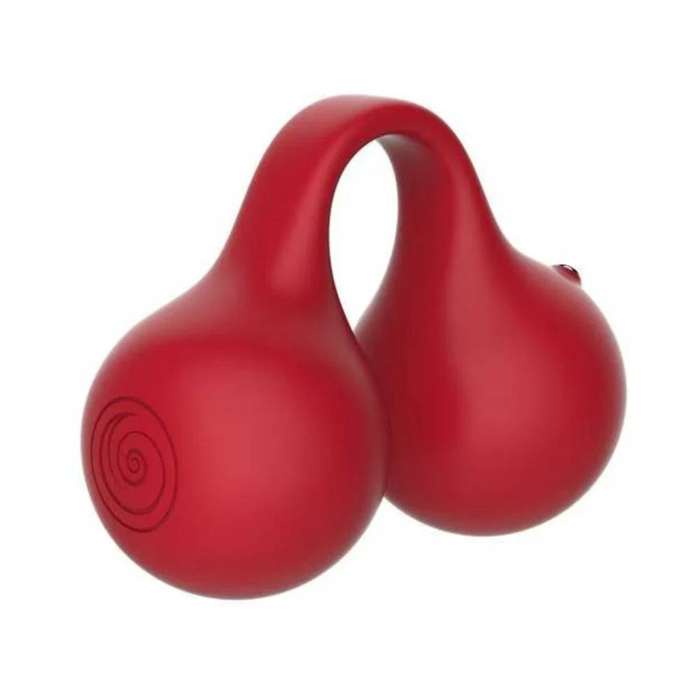 SVibe Snail TWINN — Clit Hugging Vibrator Cherry