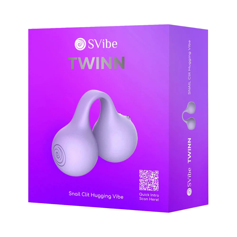 SVibe Snail TWINN — Clit Hugging Vibrator Lilac