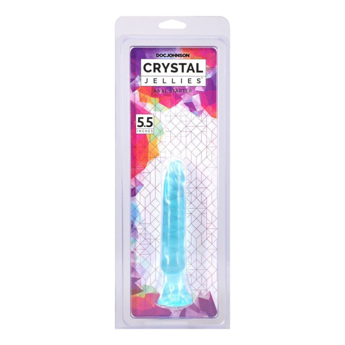 Crystal Jellies Anal Starter 5.5 in. Teal