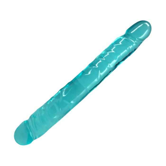 Crystal Jellies - Double Dong Teal 12in
