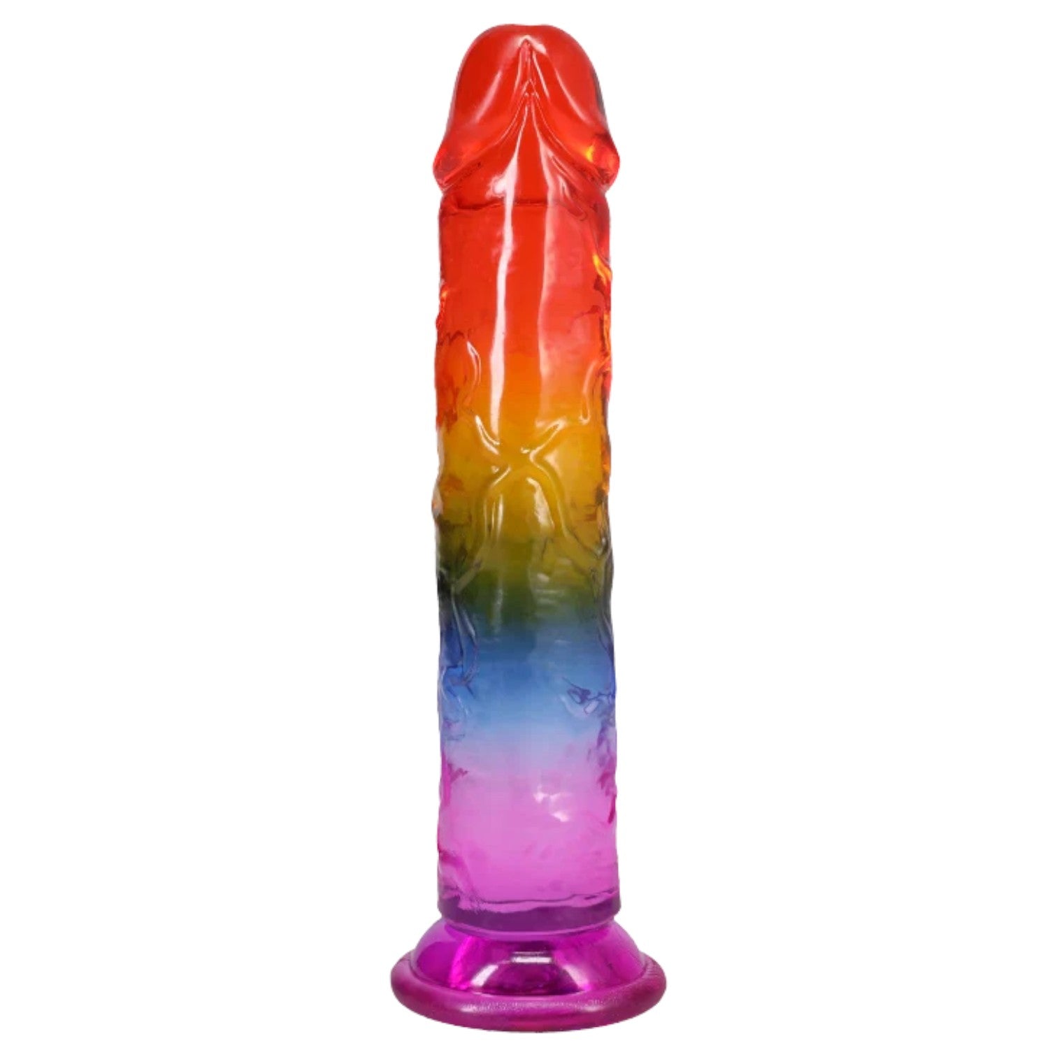 Crystal Jellies 8.5 in. Dong Rainbow