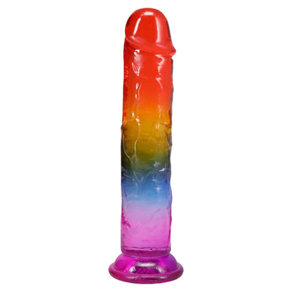 Crystal Jellies 8.5 in. Dong Rainbow