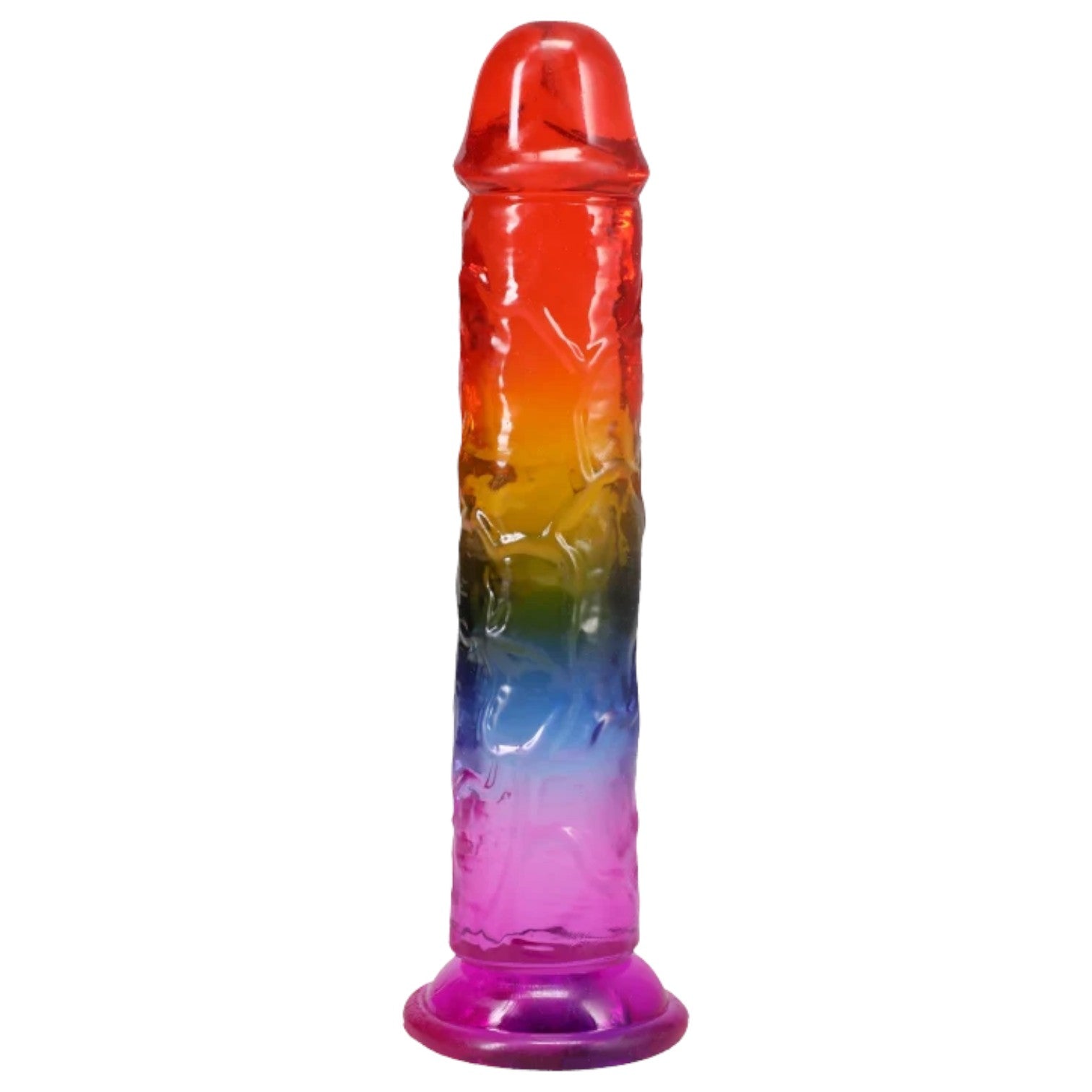 Crystal Jellies 8.5 in. Dong Rainbow