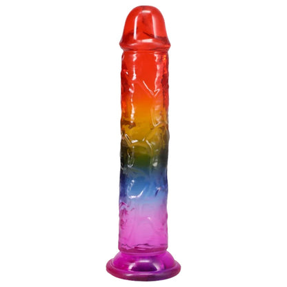Crystal Jellies 8.5 in. Dong Rainbow