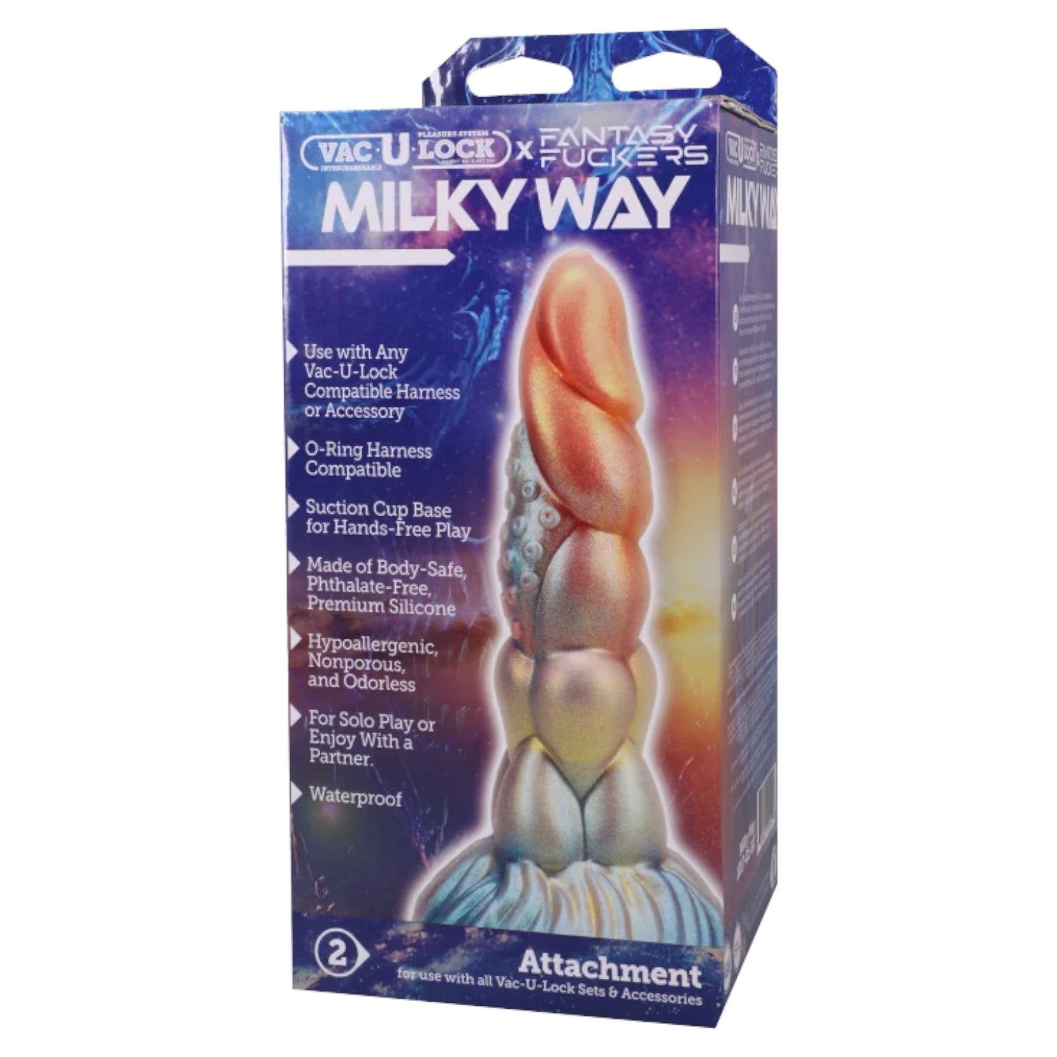 Doc Johnson Fantasy Fuckers - Milky Way Silicone Dildo