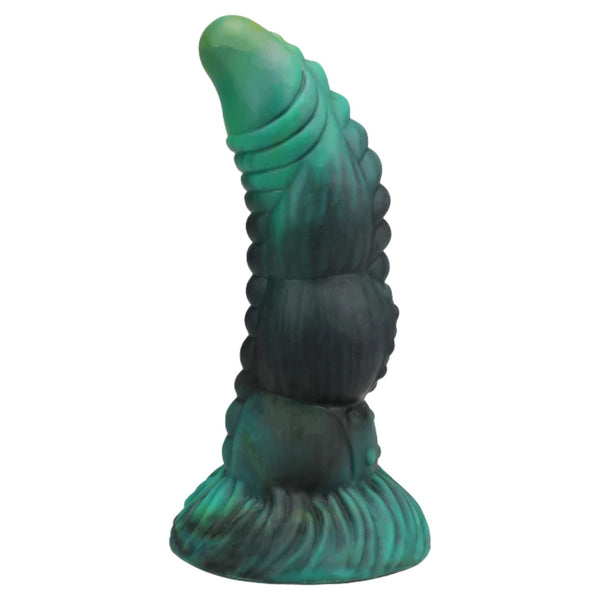Doc Johnson Fantasy Fuckers - Green Serpent Silicone Dildo
