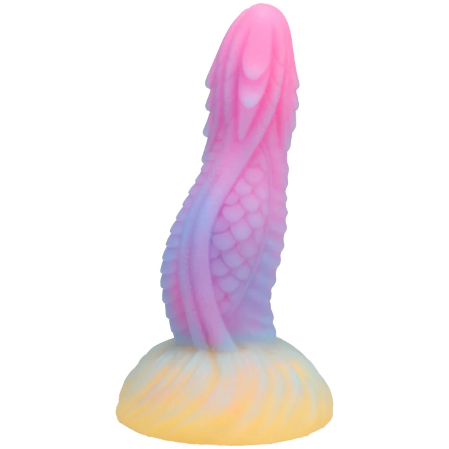 Doc Johnson Fantasy Fuckers - Dragon's Tongue Glow-in-the-Dark Dildo