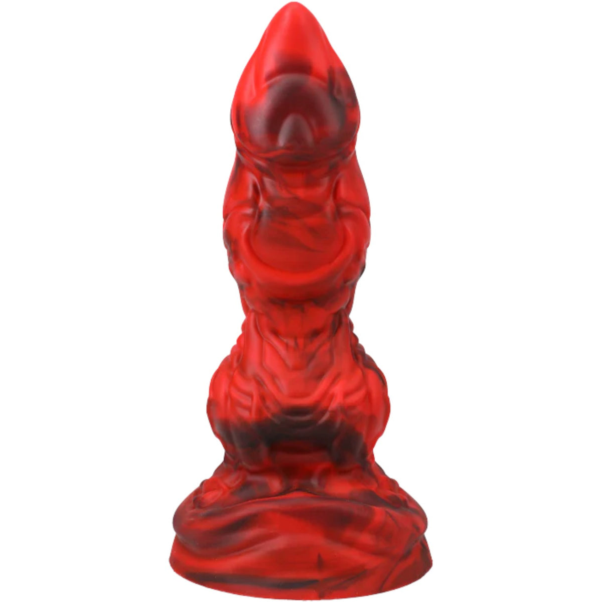 Doc Johnson Fantasy Fuckers - Red Raider Werewolf Silicone Dildo Red/Black