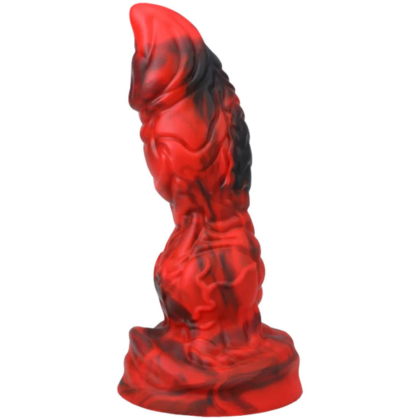 Doc Johnson Fantasy Fuckers - Red Raider Werewolf Silicone Dildo Red/Black