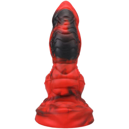 Doc Johnson Fantasy Fuckers - Red Raider Werewolf Silicone Dildo Red/Black