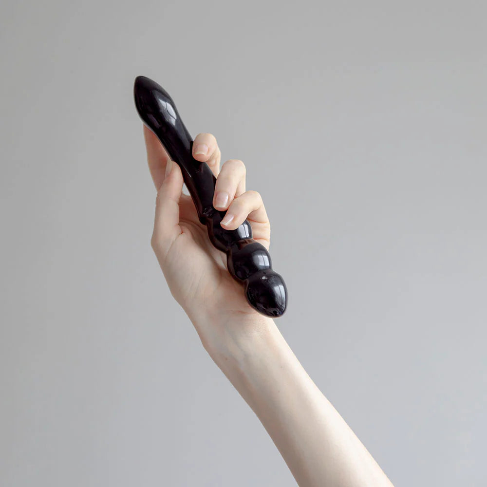 Chakrubs Viper Black Crystal Wand 