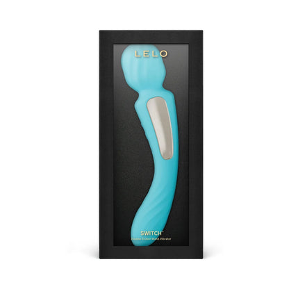LELO SWITCH - Masajeador de Varita de Doble Extremo Aqua