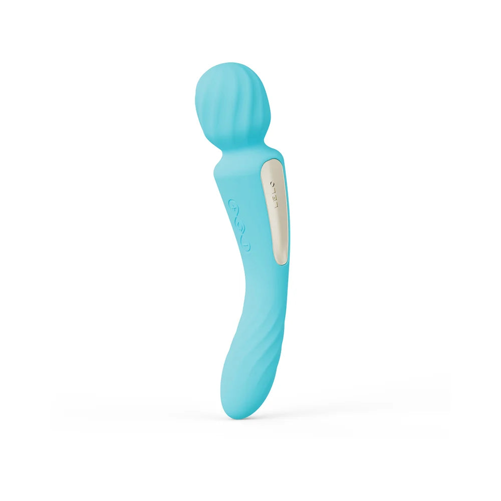 LELO SWITCH - Masajeador de Varita de Doble Extremo Aqua