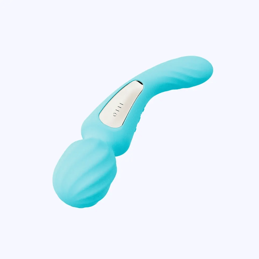 LELO SWITCH - Masajeador de Varita de Doble Extremo Aqua