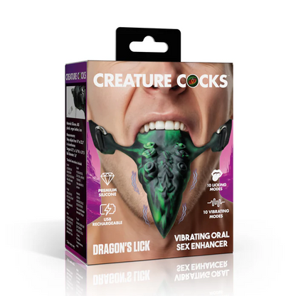 Silicone Tentacle Tongue - Green