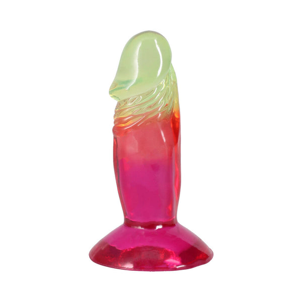 Crystal Jellies 4.5 in. Dong Rainbow