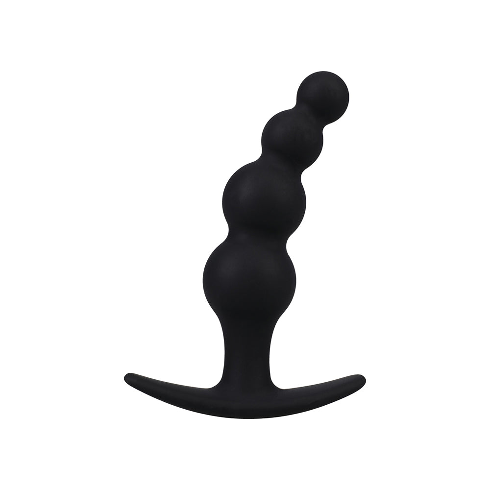 Doc Johnson Mood Naughty Beaded Trainer Set - 3-Piece Silicone Anal Kit