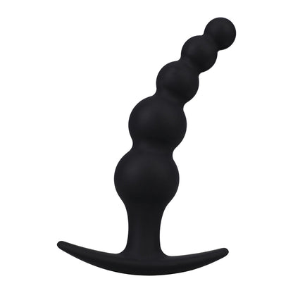 Doc Johnson Mood Naughty Beaded Trainer Set - 3-Piece Silicone Anal Kit