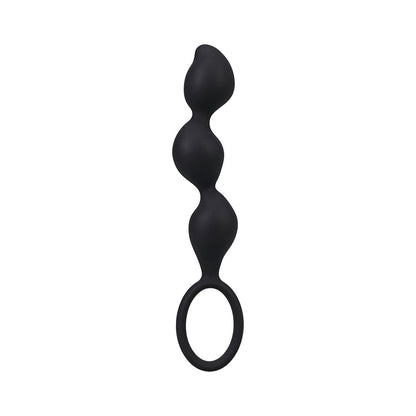 Doc Johnson Mood Naughty Contour Beads Trainer Set - 3-Piece Silicone Anal Kit