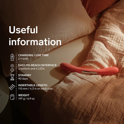 LELO BOOMERANG - Double-Ended Couples Vibrator