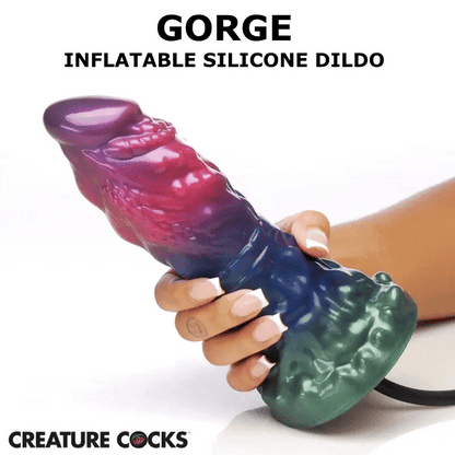 Creature Cocks Gorge - Alien Inflatable Silicone Dildo