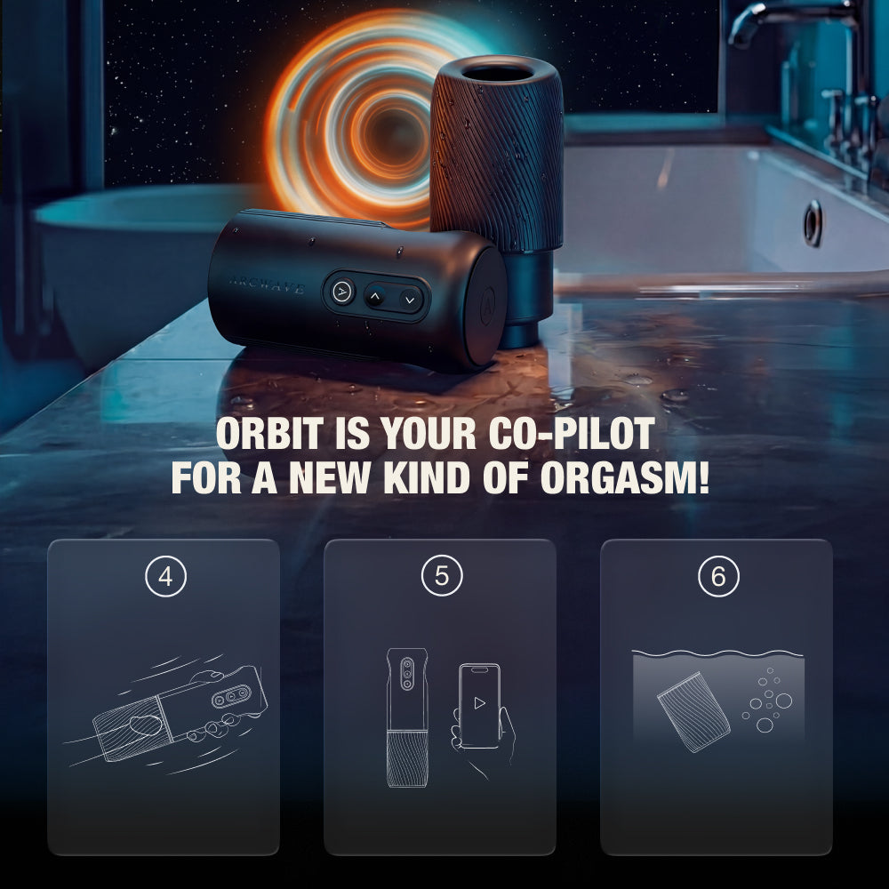 Arcwave Orbit - Rotating Masturbator App-Sync