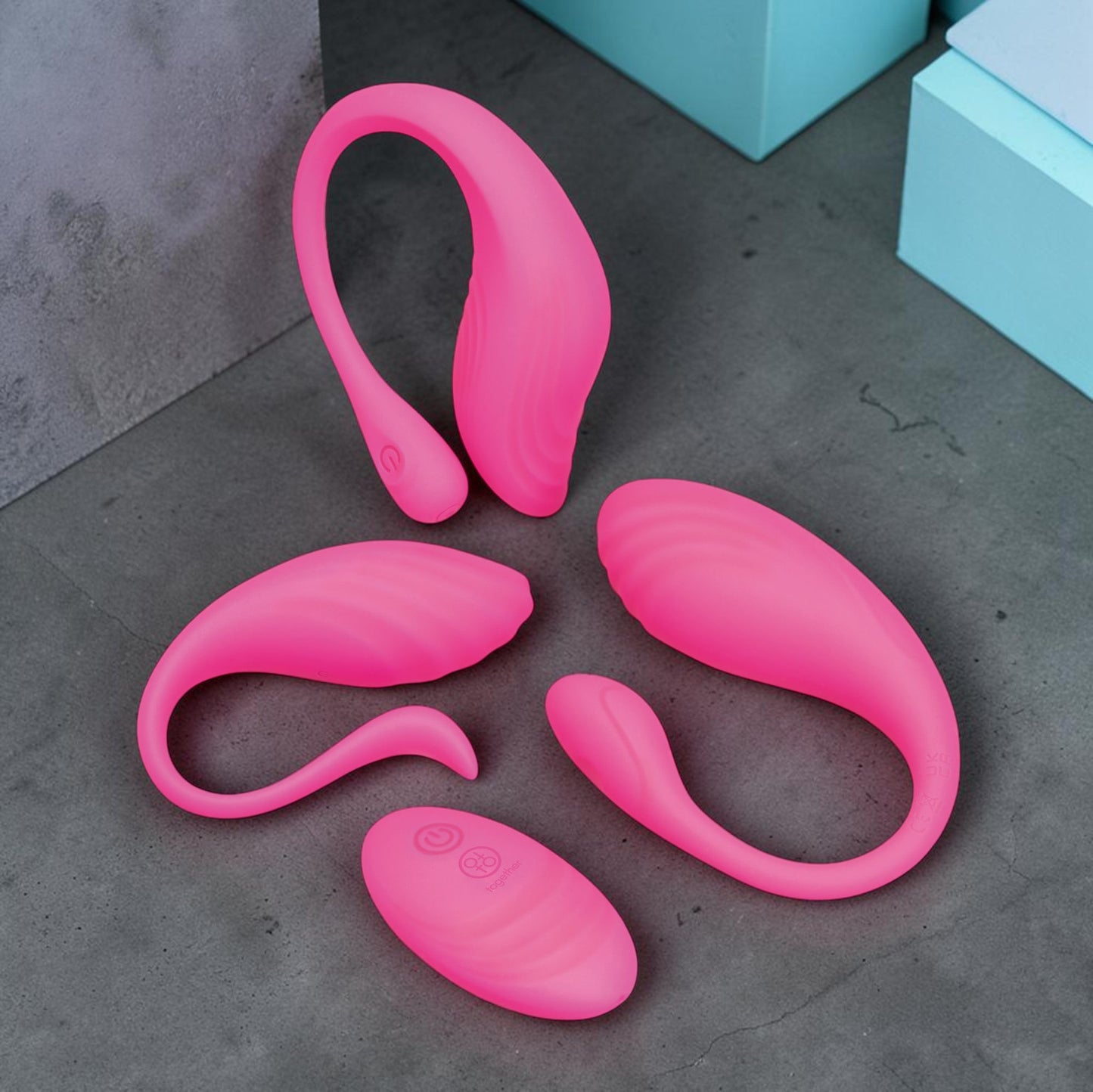 Together Ménage à Trois - Remote Control Orgy Egg Set