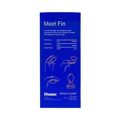 Dame Fin 2.0 - Finger Vibrator