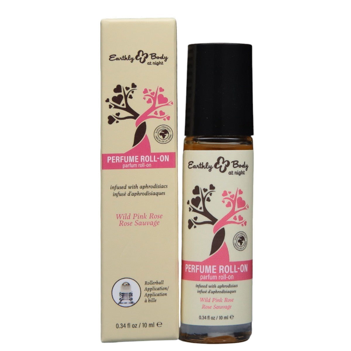 Earthly Body At Night - Roll-On Aphrodisiac Perfume 10ml Wild Pink Rose