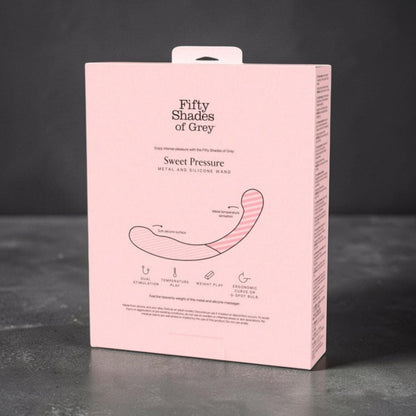 Fifty Shades of Grey Sweet Pressure Silicone & Metal Wand