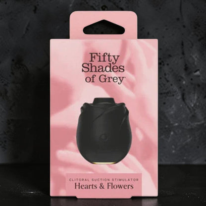 Fifty Shades of Grey Black Rose 2.0 - Clitoral Suction Stimulator