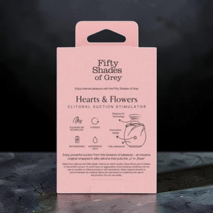 Fifty Shades of Grey Black Rose 2.0 - Clitoral Suction Stimulator