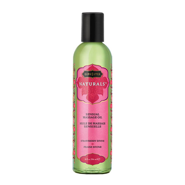 Aceite de masaje Kama Sutra Naturals - Mezcla de aceites naturales 8 oz 