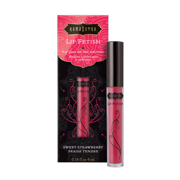 Kama Sutra Lip Fetish - Brillo labial con efecto besante y cálido 