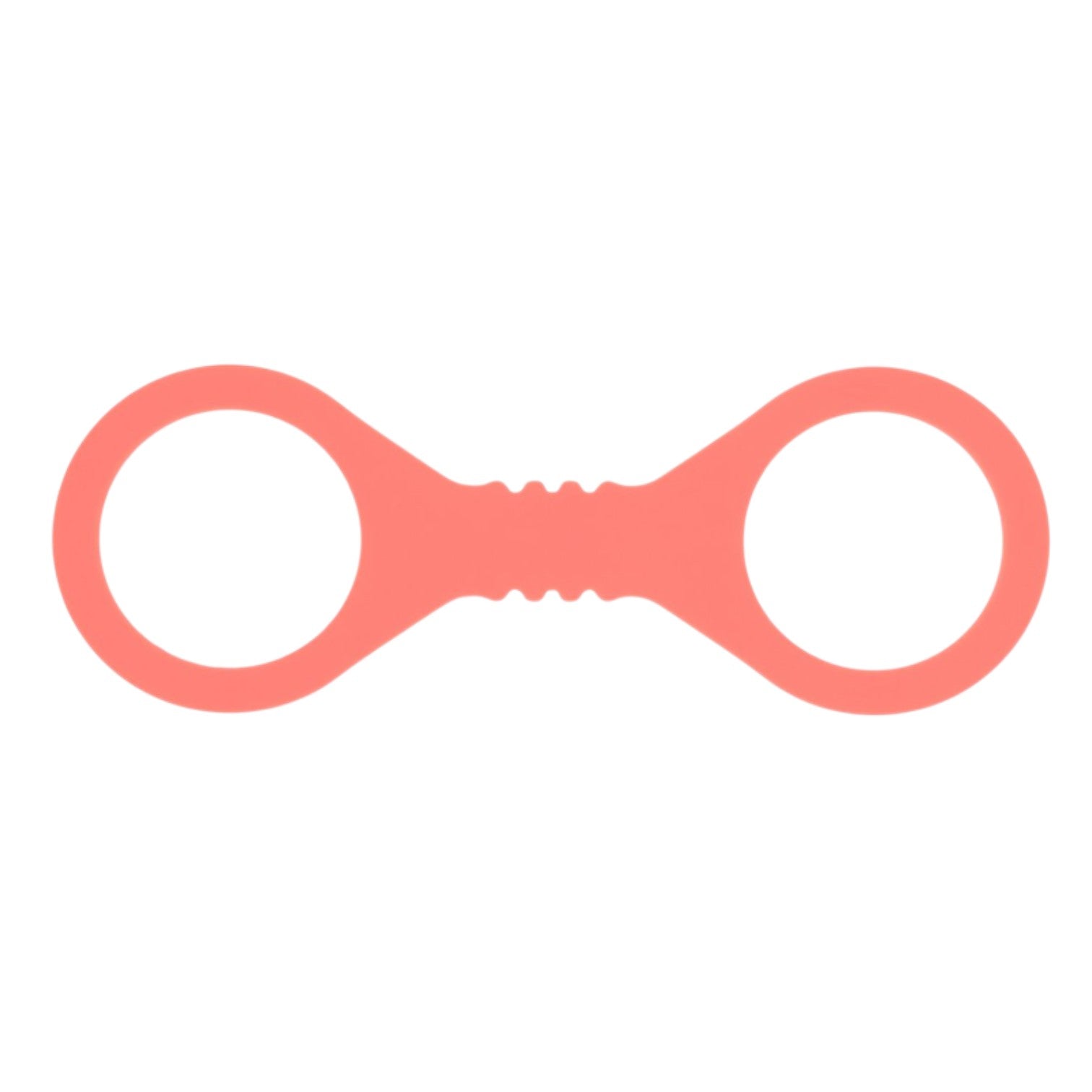 Sex & Mischief Peaches 'N CreaMe Silicone Cuffs - Restraints L