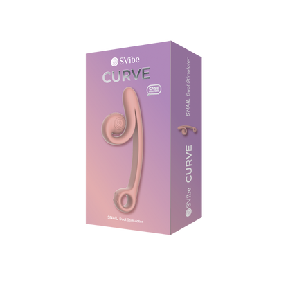 SVibe Snail CURVE - Dual Stimulation Vibrator